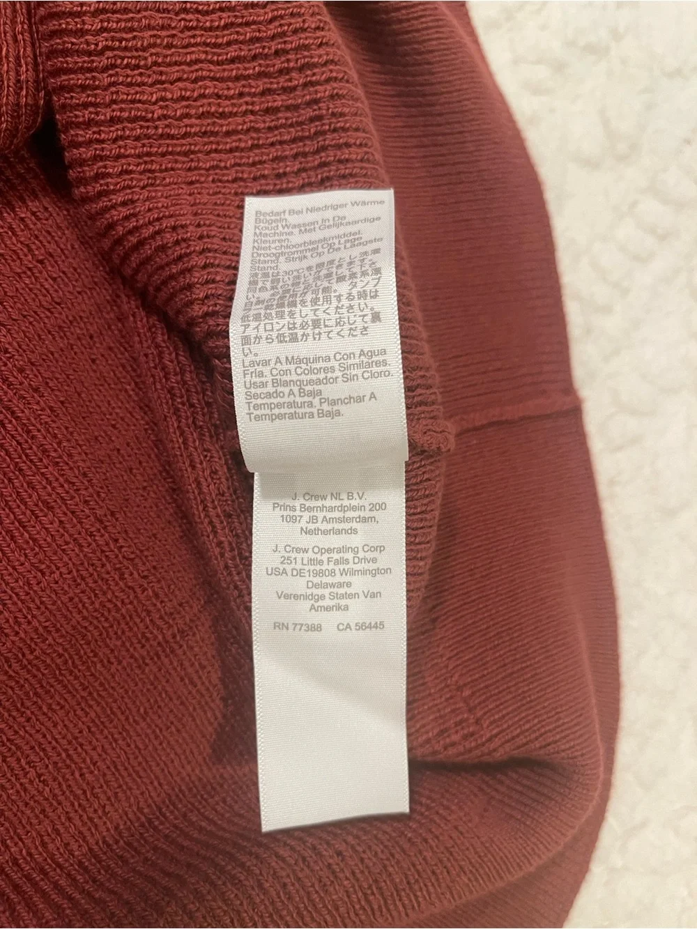 J. Crew purchased but